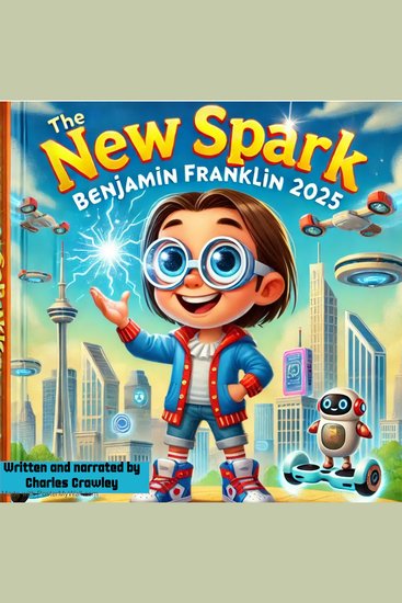 New Spark The: Benjamin Franklin 2025 - A Fictional Life: Benjamin Franklin rewired for the 21st Century - cover