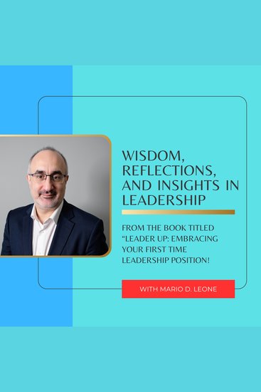 Wisdom Reflections and Insights in Leadership - From Leader Up! - cover