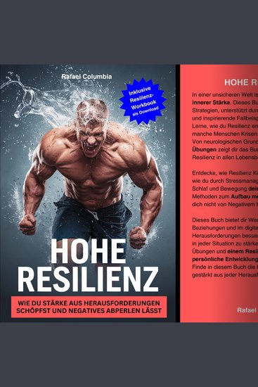 HOHE RESILIENZ - Wie du Stärke aus Herausforderungen schöpfst und Negatives abperlen lässt - cover