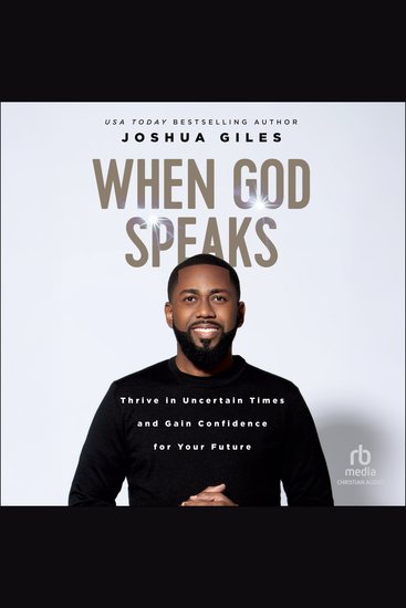 When God Speaks - Thrive in Uncertain Times and Gain Confidence for Your Future - cover
