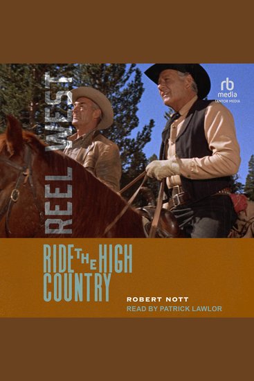 Ride the High Country - cover