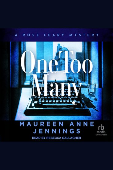 One Too Many - cover