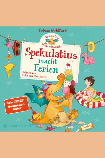 Spekulatius der Weihnachtsdrache Spekulatius macht Ferien - cover