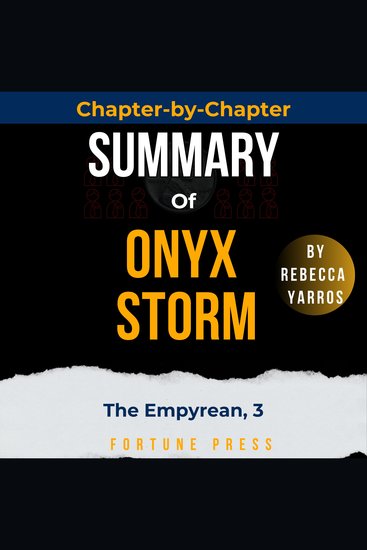 Summary of Onyx Storm - cover