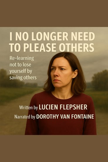 I NO LONGER NEED TO PLEASE OTHERS - Re-learning not to lose yourself by saving others - cover