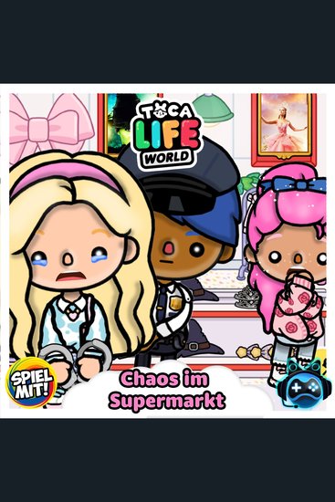 Chaos im Supermarkt - Toca Boca Story - cover
