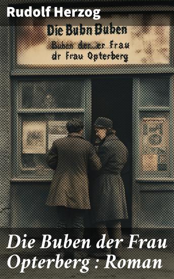 Die Buben der Frau Opterberg : Roman - cover