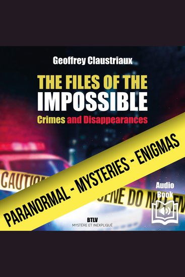 The incredible files - Crimes and disappearances - cover