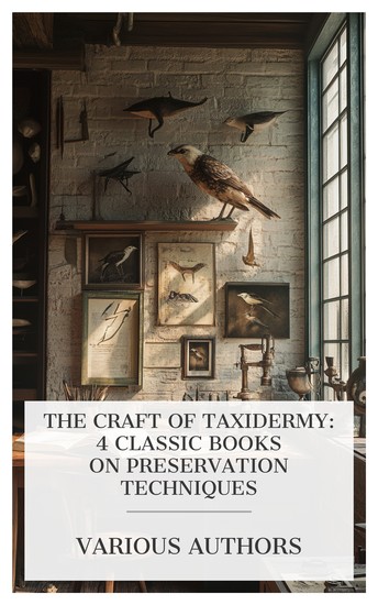 The Craft of Taxidermy: 4 Classic Books on Preservation Techniques - How to Stuff Birds and Animals Home Taxidermy for Pleasure and Profit Taxidermy Practical Taxidermy etc - cover