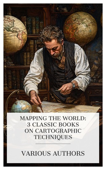 Mapping the World: 3 Classic Books on Cartographic Techniques - Nautical Charts Lessons in chalk modeling: The new method of map drawing The Description and Use of the Globes and the Orrery etc - cover