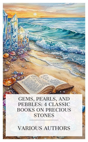 Gems Pearls and Pebbles: 4 Classic Books on Precious Stones - Gems in the Smithsonian Institution Beach Rambles in Search of Seaside Pebbles and Crystals The Pearl its story its charm etc - cover