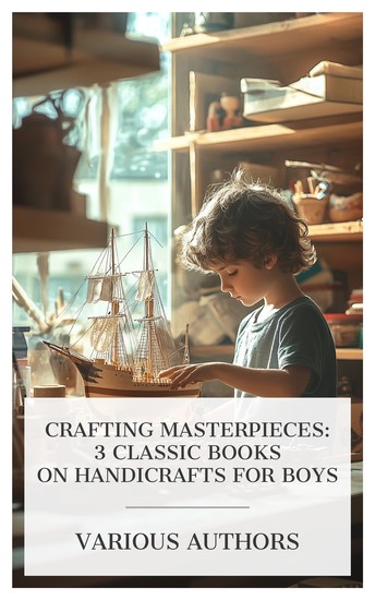 Crafting Masterpieces: 3 Classic Books on Handicrafts for Boys - Boys' Make-at-Home Things The Boy Craftsman Primary Handwork etc - cover