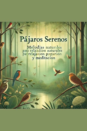 Pájaros Serenos: Melodías Naturales para Relajación Profunda y Meditación - Grabaciones Auténticas de Cantos de Pájaros para Aliviar el Estrés Mejorar el Sueño y Crear un Ambiente de Paz - cover