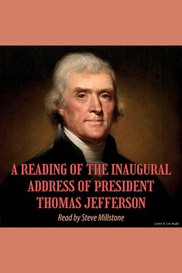 A Reading of the Inaugural Address of President Thomas Jefferson - cover