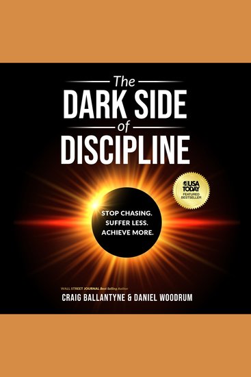 The Dark Side of Discipline - Stop Chasing Suffer Less Achieve More - cover