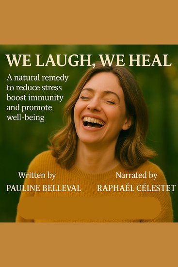 WE LAUGH WE HEAL - A natural remedy to reduce stress boost immunity and promote well-being - cover