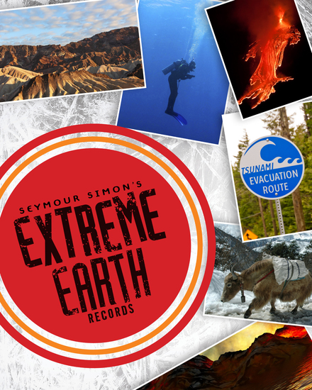 Seymour Simon's Extreme Earth Records - cover
