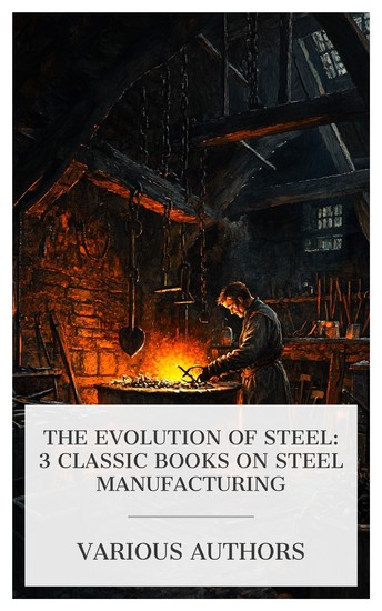 The Evolution of Steel: 3 Classic Books on Steel Manufacturing - The Beginnings of Cheap Steel Steel: The Diary of a Furnace Worker The Working of Steel etc - cover