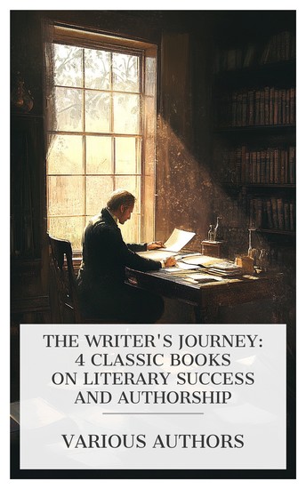 The Writer's Journey: 4 Classic Books on Literary Success and Authorship - The Principles of Success in Literature Why Authors Go Wrong and Other Explanations How to Write a Novel etc - cover