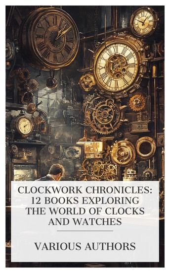 Clockwork Chronicles: 12 Books Exploring the World of Clocks and Watches - Christopher and the Clockmakers The Auburndale Watch Company The Modern Clock etc - cover