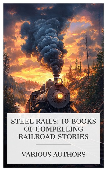 Steel Rails: 10 Books of Compelling Railroad Stories - The Driver Danger Signals The Young Train Dispatcher Cab and Caboose Ralph on the Engine etc - cover