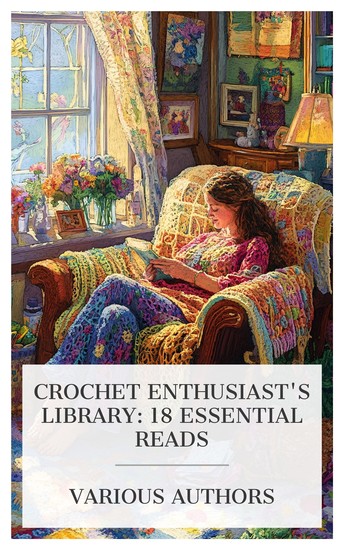 Crochet Enthusiast's Library: 18 Essential Reads - Designs for Crazy Daisy Winder Old and New Favorites Crocheted Rugs Doily Bouquet etc - cover