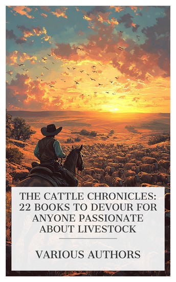The Cattle Chronicles: 22 Books to Devour for Anyone Passionate about Livestock - Cowboy Life on the Sidetrack The Rustler of Wind River On the cattle plague Wells Brothers etc - cover