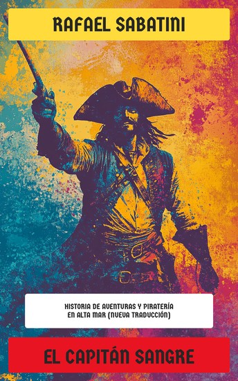 El Capitán Sangre - Historia de aventuras y piratería en alta mar (Nueva Traducción) - cover