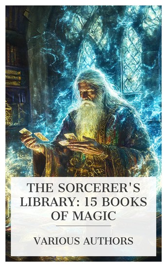 The Sorcerer's Library: 15 Books of Magic - Water Wizardry Peerless Prestidigitation Parlour Magic More Conjuring Hindu Magic etc - cover