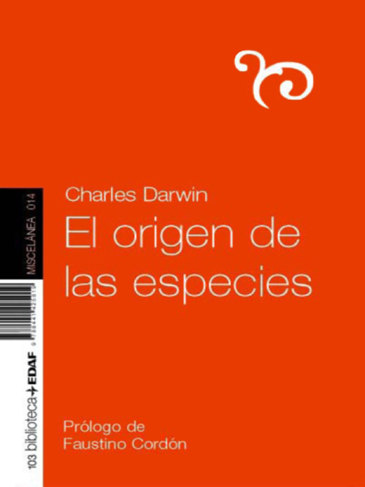 El origen de las especies - cover