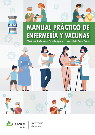 Manual práctico de enfermería y vacunas - cover