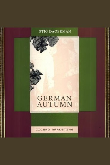 German Autumn - cover