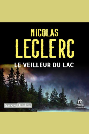 Le Veilleur du lac - cover