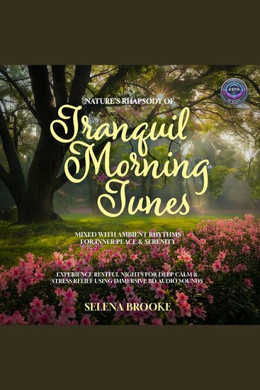 Nature's Rhapsody of Tranquil Morning Tunes Mixed with Ambient Rhythms for Inner Peace & Serenity - Experience Restful Nights for Deep Calm & Stress Relief Using Immersive 8D Audio Sounds - cover