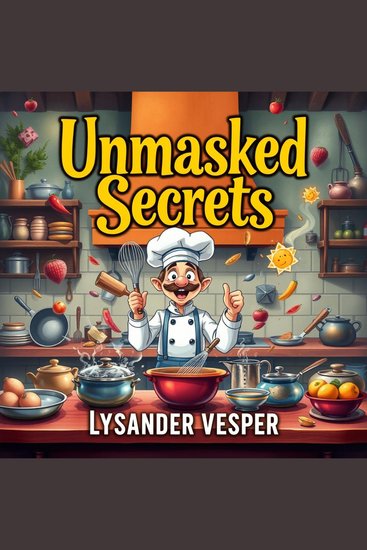 Unmasked Secrets to Culinary Magic and Whimsy - "Embrace culinary artistry! Discover exciting audio lessons that unveil the whimsical secrets of cooking mastery" - cover