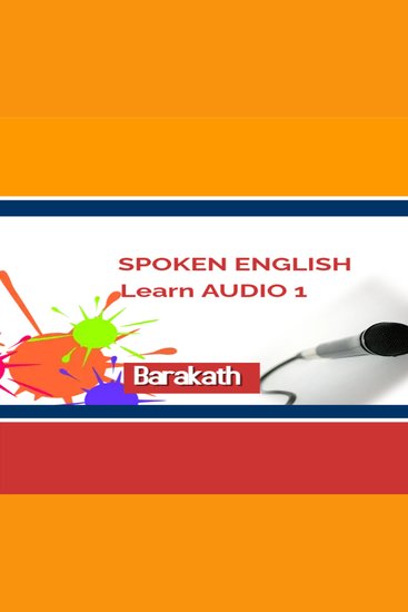 Spoken English Learn Audio 1 - cover