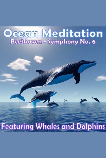 Ocean Meditation - Beethoven Symphony No 6 - Featuring Whales and Dolphins - cover