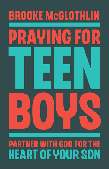 Praying for Teen Boys - Partner with God for the Heart of Your Son - cover