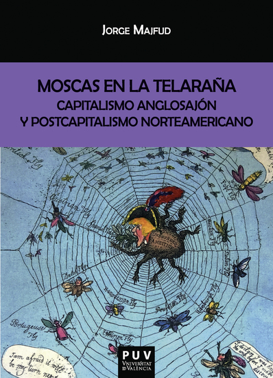 Moscas en la telaraña - Capitalismo anglosajón y postcapitalismo norteamericano - cover
