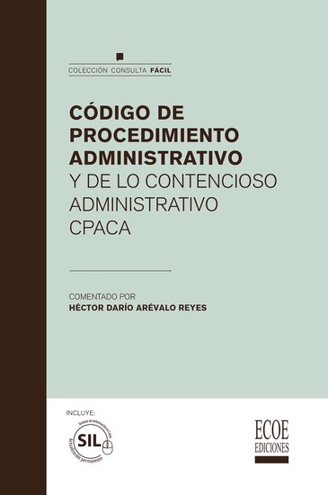 Código de procedimiento administrativo y de lo contencioso administrativo - cover