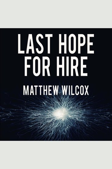 Last Hope For Hire - cover