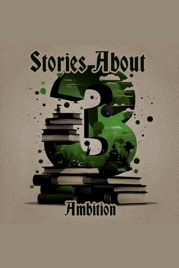 3 Stories About - Ambition - A trio of classic tales perfect for a commute walk or quiet night in - cover