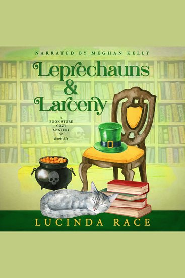 Leprechauns & Larceny - A Paranormal Witch Cozy Mystery - cover
