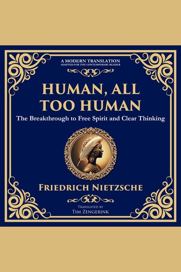 Human All Too Human - Reflections on Humanity Morality and Progress - cover