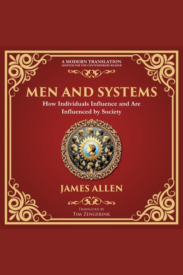 Men and Systems - How Individuals Influence and Are Influenced by Society - cover
