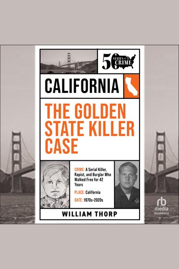 The Golden State Killer Case - cover