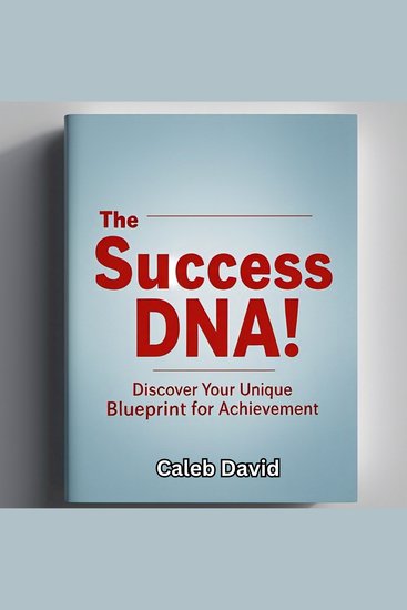 The Success DNA - Discover Your Unique Blueprint for Achievement - cover