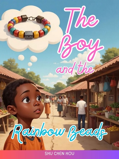The Boy and the Rainbow Beads - A Heartwarming Tale of Creativity Perseverance and Community Spirit - cover