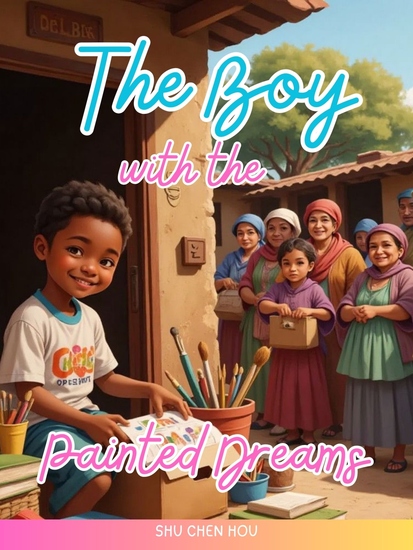 The Boy with the Painted Dreams - A Moving Story of Creativity Imagination and Unexpected Opportunities - cover