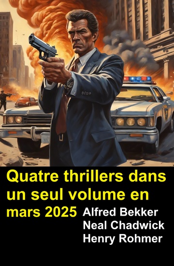 Quatre thrillers dans un seul volume en mars 2025 - cover